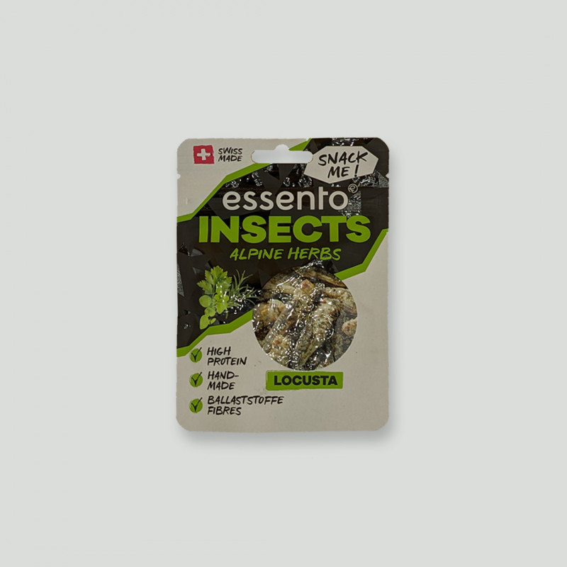 Insekten Snack Locusta - Geschmacksrichtung: Alpine Herbs