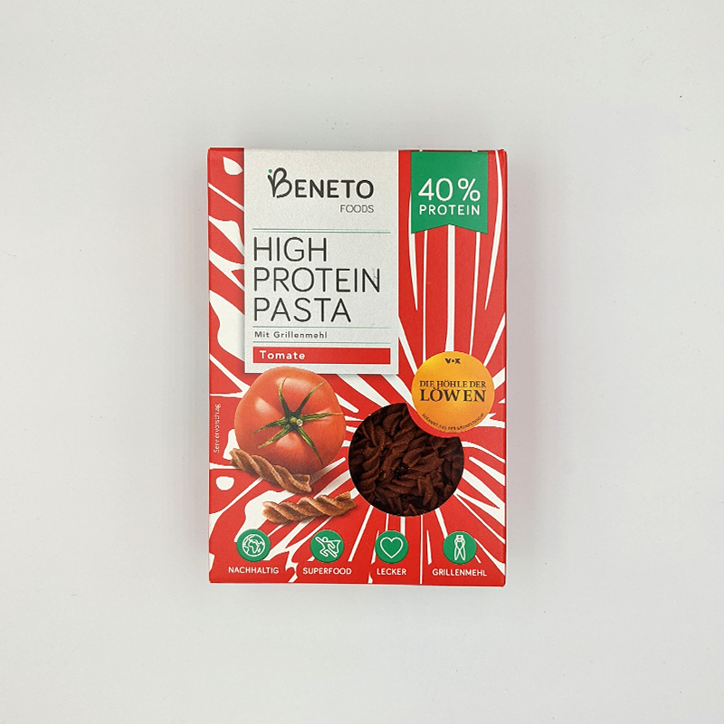 Insekten Pasta High Protein - Geschmacksrichtung: Tomate
