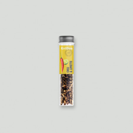 Grillen "Chili & Limette" von Sens - geröstete Insekten