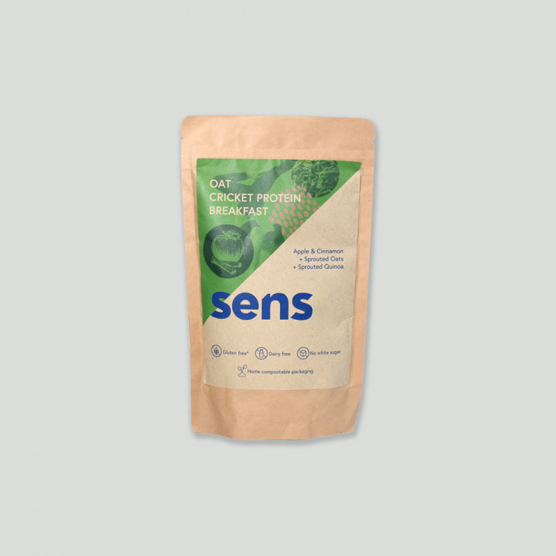 Insekten Porridge Protein Breakfast – Apfel-Zimt