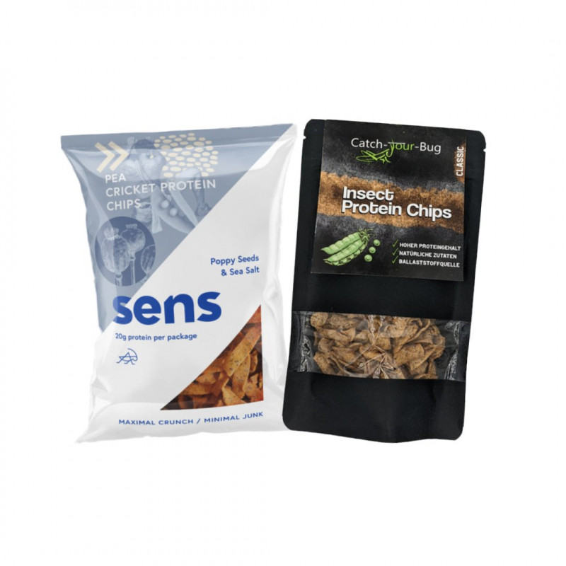 Chips Bundle "Chilling Streamining Paket" - Speiseinsekten-Bundle Chips Bundle "Chilling Streamining Paket" - Speiseinsekten-Bundle